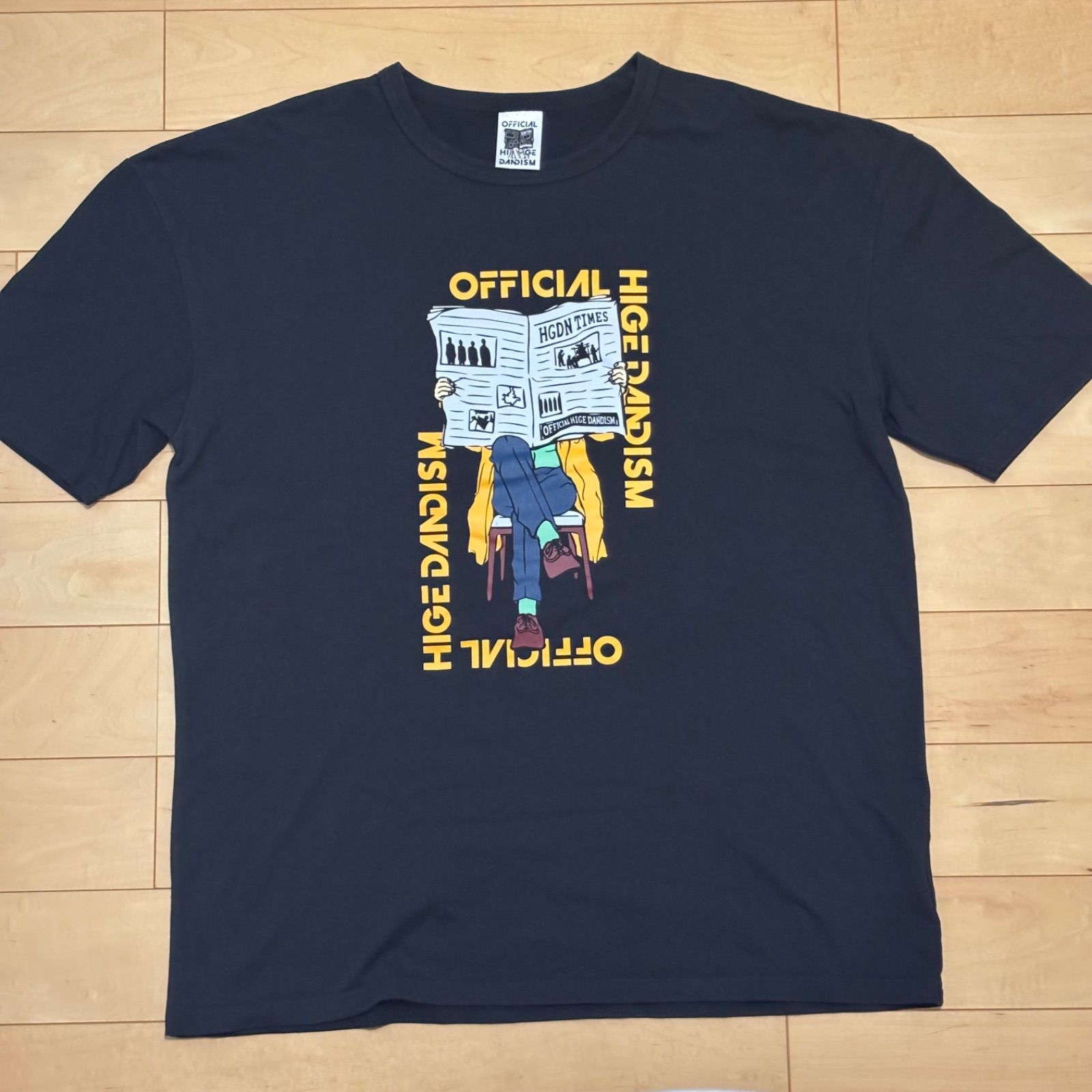 Official髭男dism ツアーTシャツ Lサイズ Official髭男dism ライブツアー2021-2022 Tシャツ サイズXL 5143