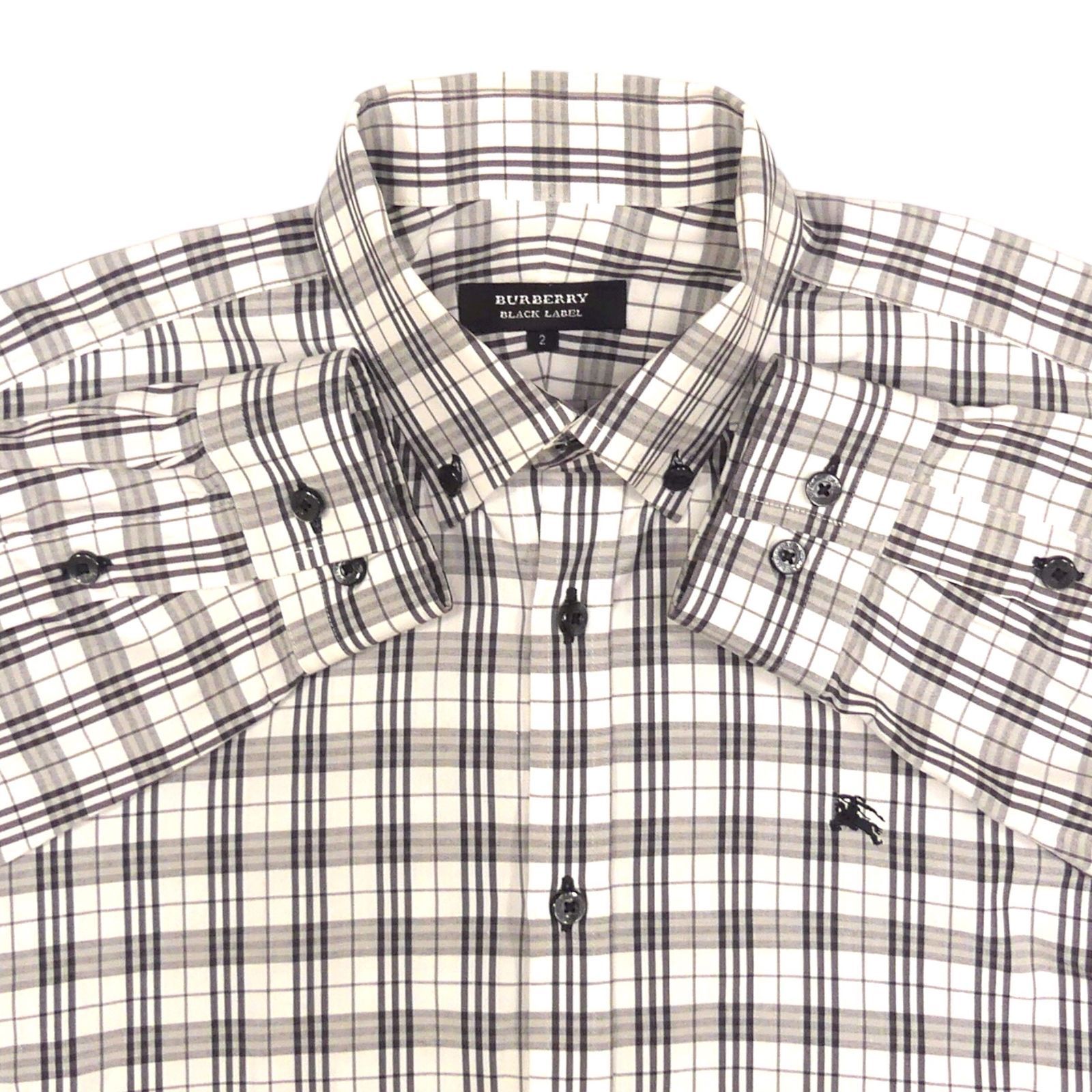 BURBERRY BLACK LABEL 廃盤 バーバリーブラックレーベル シャツ M