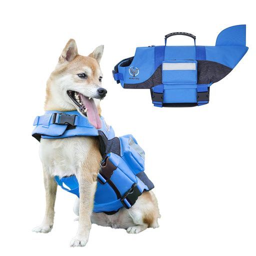 mont-bell 犬用ライフジャケット 青 中型犬用 L mont-bell 犬用ライフ