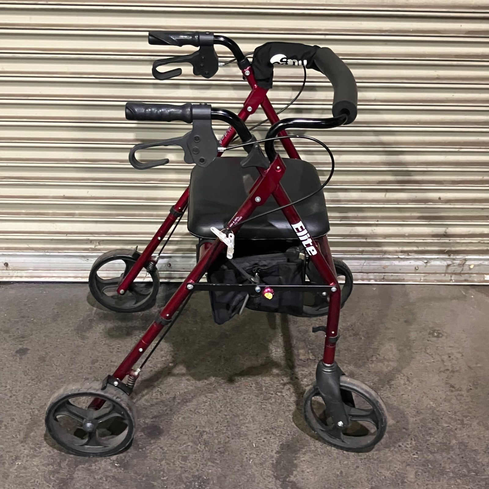 SGM】hugo elite 手押し車 シルバーカー 歩行器 - メルカリ