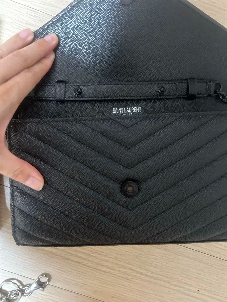 Saint Laurent サンローラン ブラック 長財布 DECORATOM_COM_BR