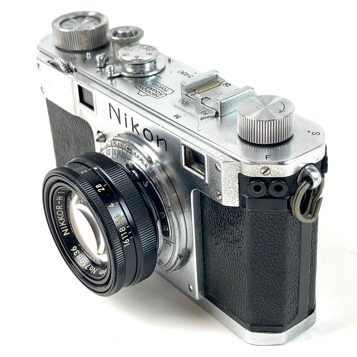ニコン Nikon S + NIKKOR-H 5cm F2 ［ジャンク品］ フィルム レンジ 