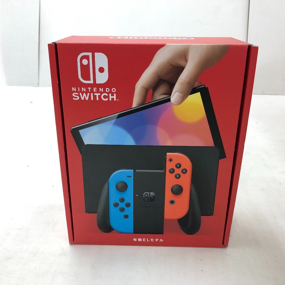 02w04085 Nintendo Switch 有機ELモデル 本体 ネオンブルー ネオンレッド ※未使用品 【中古品】 - メルカリ