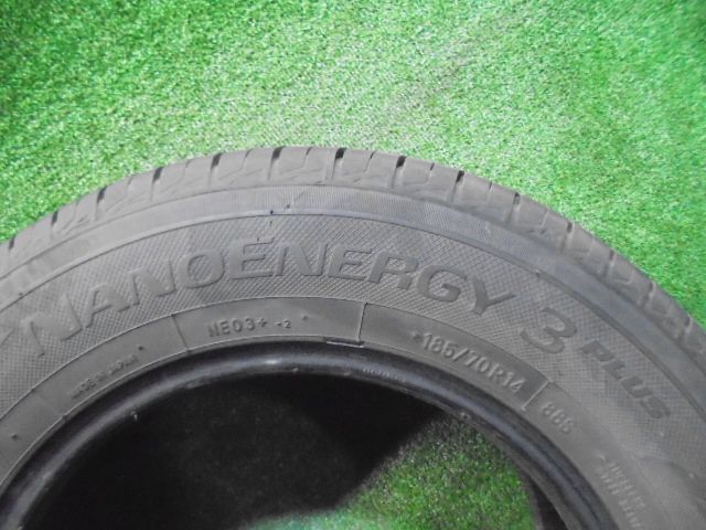 5FM105 R3 製 185 70R14 トーヨータイヤ NANOENERGY 3PLUS 14インチ夏タイヤ2本セット サマータイヤ FFCRYSTALESIA_COM