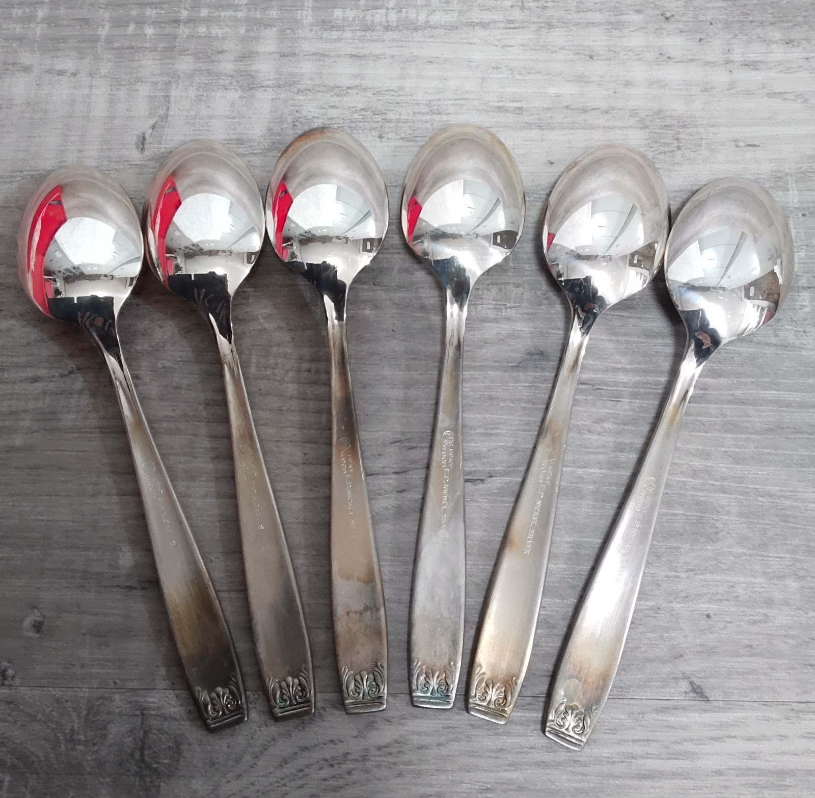 LUCKYWOOD スプーン 6本セット 2558 地域限定送料無料!ラッキーウッド スプーンセット