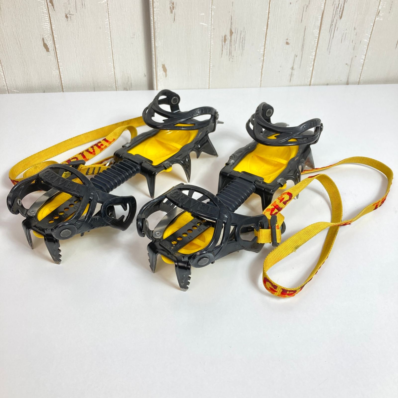 OneSize イエロー系 Grivel グリベル G12 ニュークラシック ウィンターギア クランポン アイゼン z00052589 クランポン アイゼン ウィンターギア