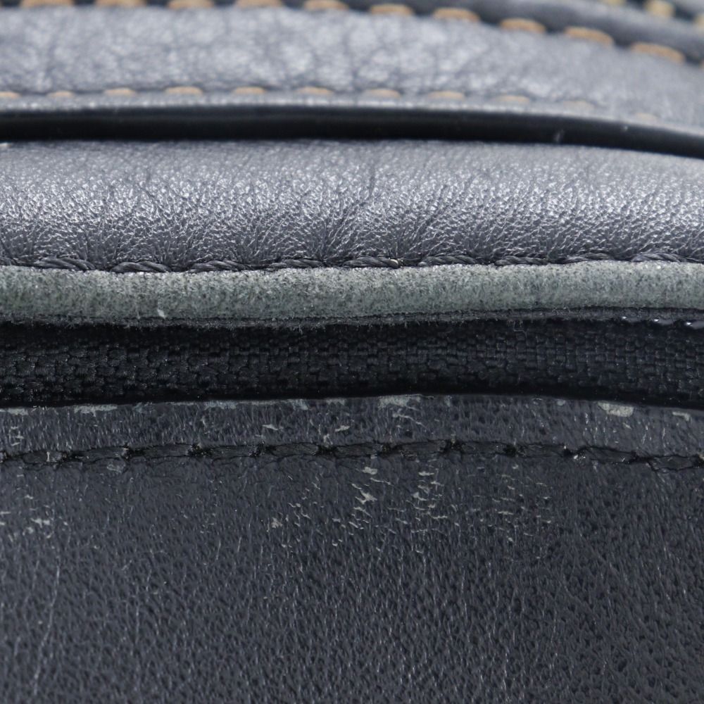 COACH】コーチ グラハム ボディバッグ F37598 カーフ 黒 メンズ
