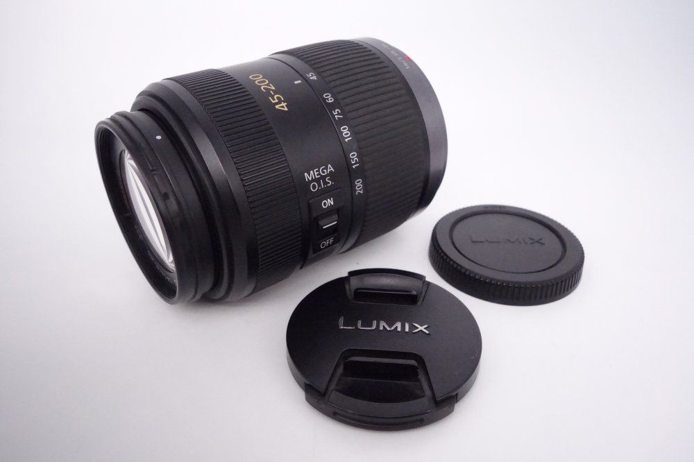 Panasonic パナソニック G VARIO 45-200mm F4.0-5.6 望遠ズームレンズ H-FS045200 D090070A
