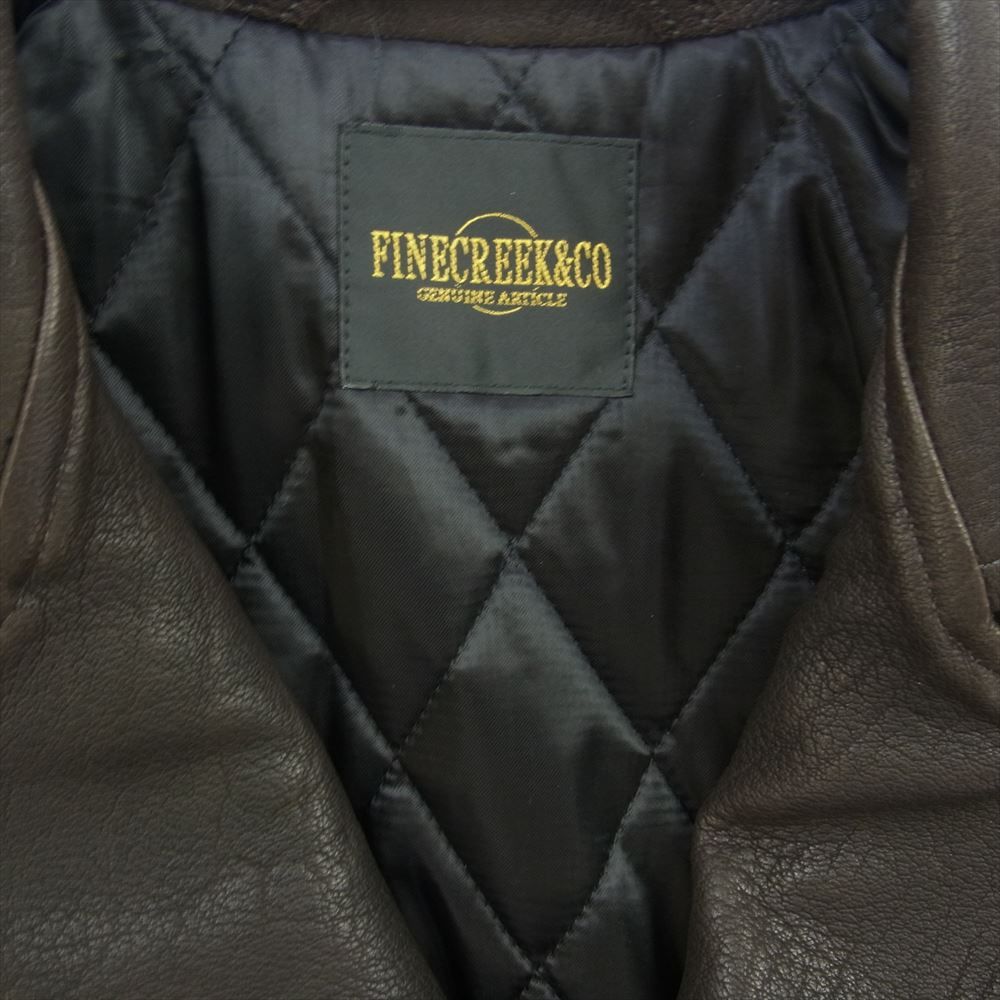FINE CREEK LEATHERS ファインクリークレザー レザージャケット
