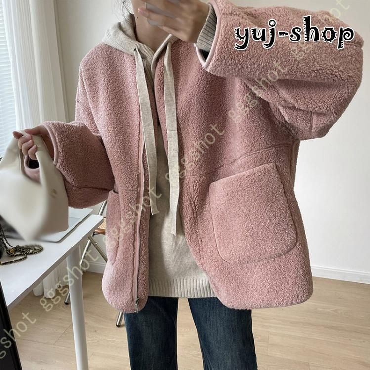 アウターコート モコモコ