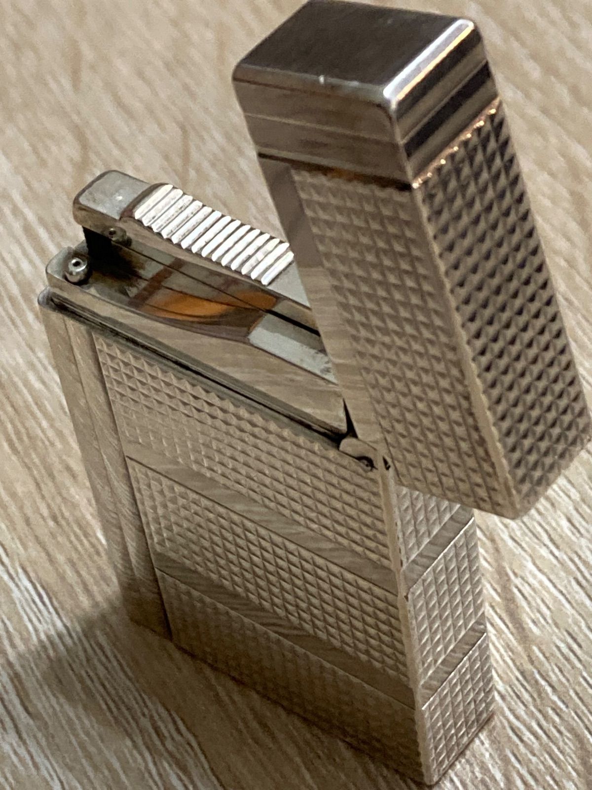 快音キーン デュポン ガスライター ダイヤカット ギャッツビー ライン