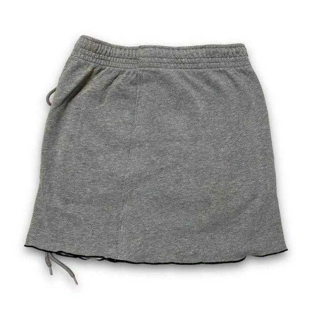 mero-  グレー 巻き　スカート　ゴム　ポケット　モダン スカート