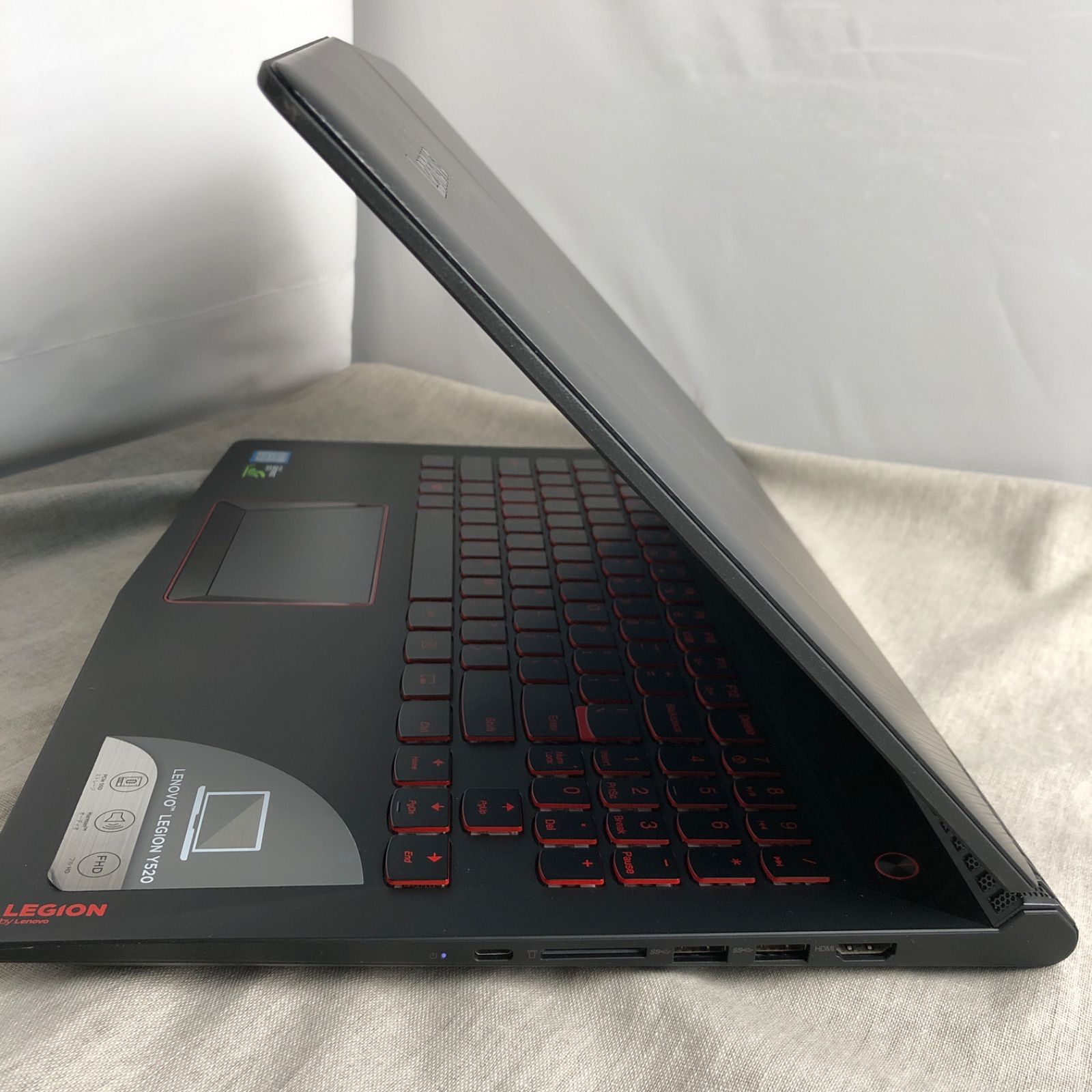 Lenovo - ◆ジャンク品◆ゲーミングPC ノートPC Lenovo Legion レノボ レギオン Y520-15IKBN【GTX1050・i5-7300HQ・16GB】★ストレージなし/LT-JUNK-240858（172290） ◇ジャンク品◇ゲーミングPC ノートPC Lenovo Legion レノボ