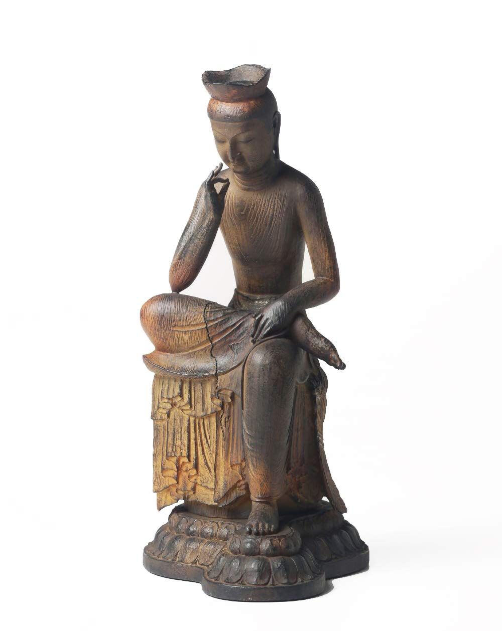 イスム TanaCOCORO(掌) 仏像 弥勒菩薩 ポリストーン [TanaCOCORO[掌](弥勒菩薩)]
