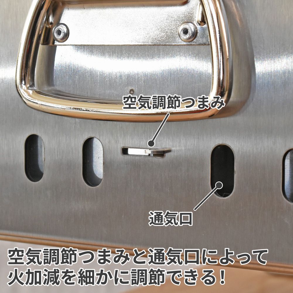 アストロプロダクツ コンパクトツールボックス形ステンレスBBQコンロ