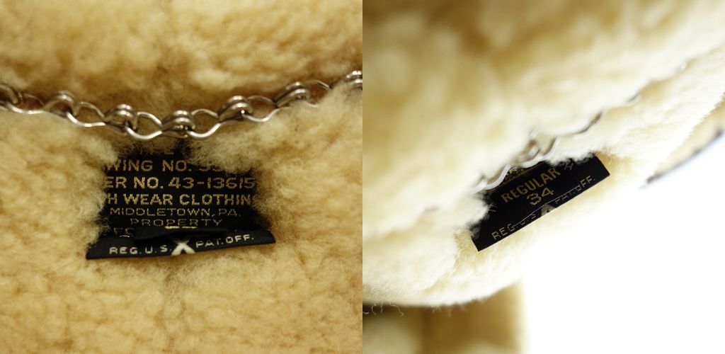 リアルマッコイズ フライトジャケット B-3 復刻 TALONジップ【AFG1