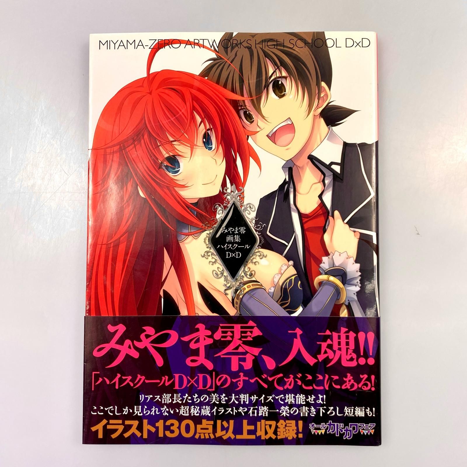 姫路東】みやま零画集 ハイスクールD×D【211-0251】 | アート