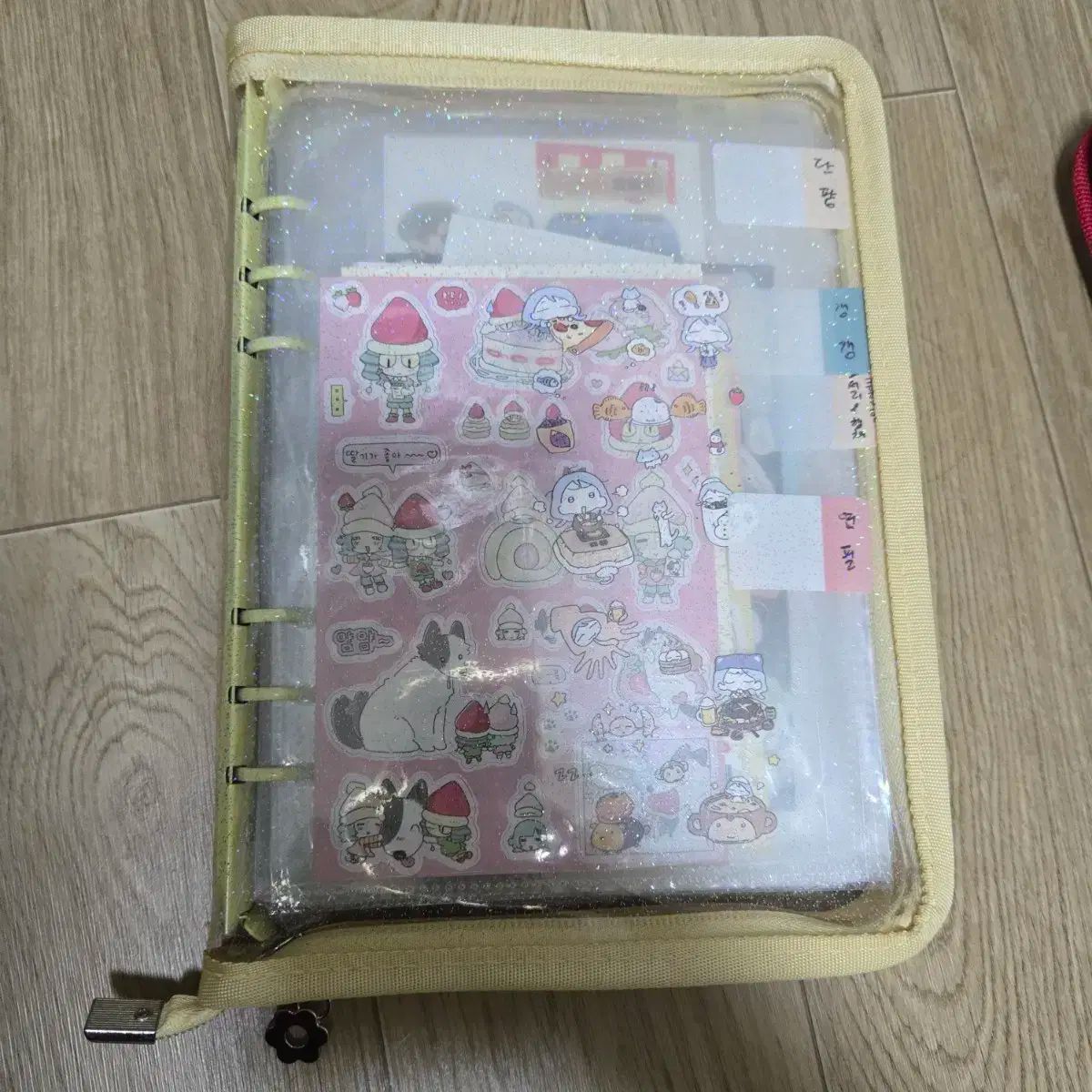 人物ステッカー シールステッカー バインダー