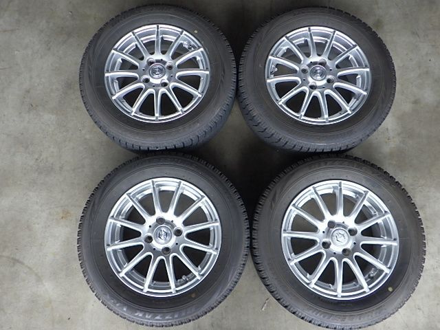 2210-298　weds JOKER　アルミホイール＆スタッドレスタイヤ　175/65R14　2018年　4本セット