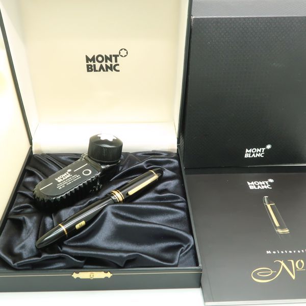 MONTBLANC マイスターシュテュック 149 万年筆 18K750 M 10575 美品