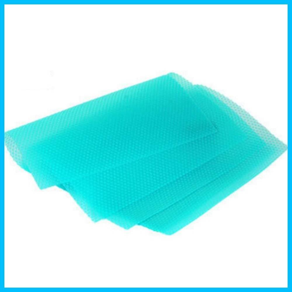 滑り止め 除湿 キッチン用品 多用途 裁断 防汚 汚れ防止 ブルー 冷蔵庫マット 冷凍機パッド 冷蔵庫用パッド デスクマット 本棚シート 2個セット 引き出しシート 食器棚シート 冷蔵庫シート HJ