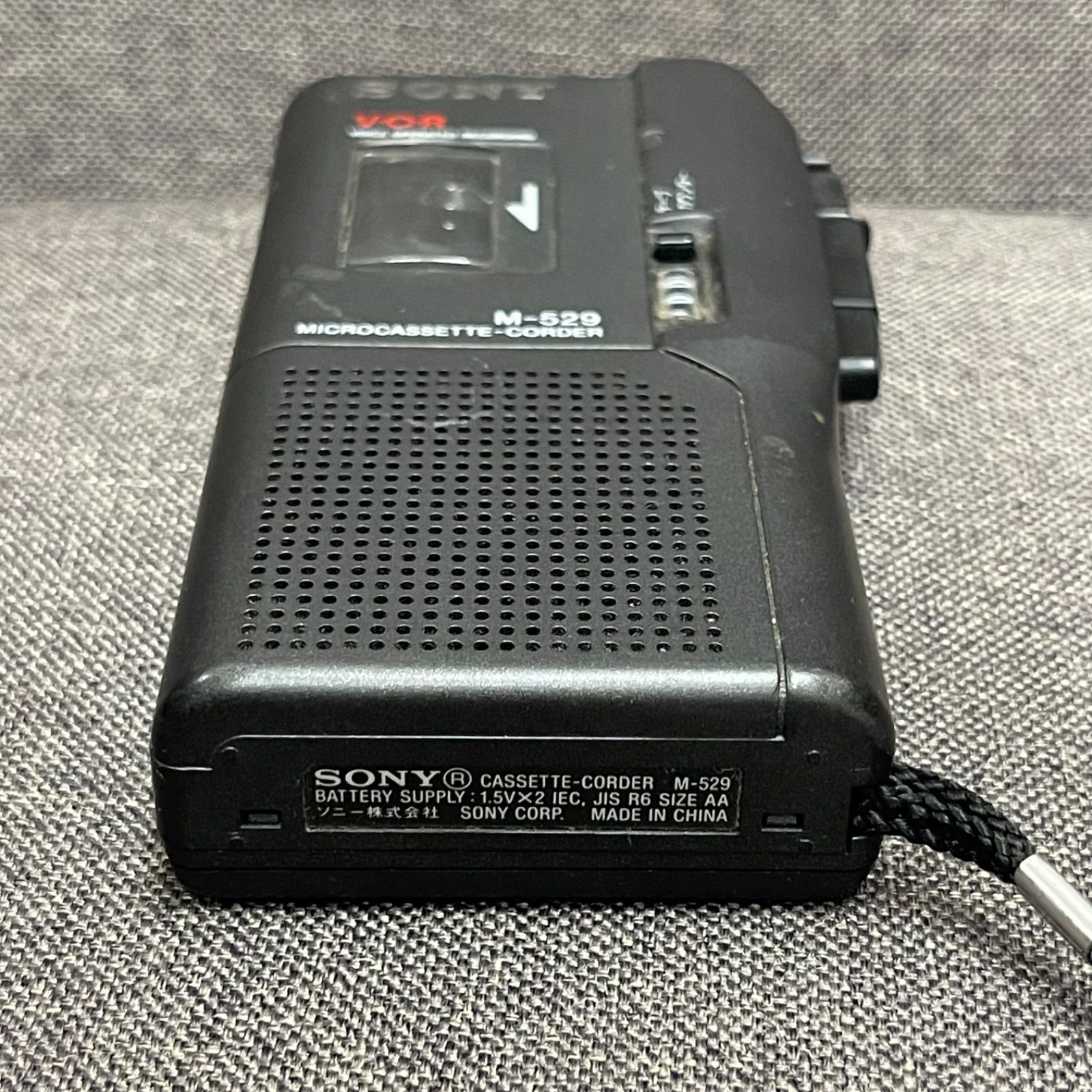 NPA】ジャンク SONY ソニー マイクロカセットレコーダー M-529