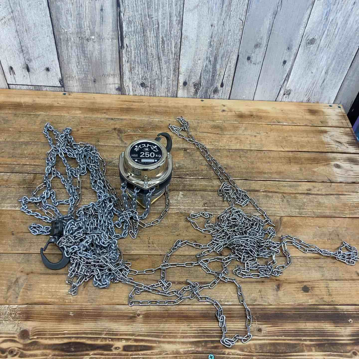象印 チェーンブロック HM-25 ホイストマン HM250kg 吊り具 東大和店