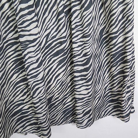 セオリーリュクス theory luxe Zebra Print Kanoa ロングスカート 038 ゼブラ柄 ライトベージュ ブラック 2sa6901