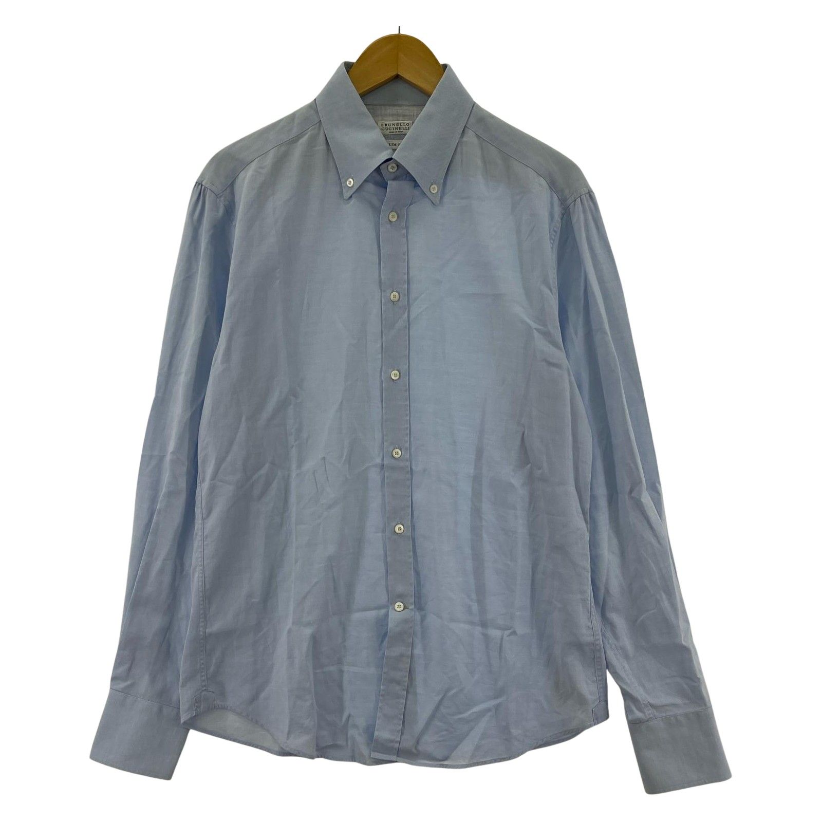 Brunello Cucinelli ブルネロクチネリ ボタンダウン長袖シャツ