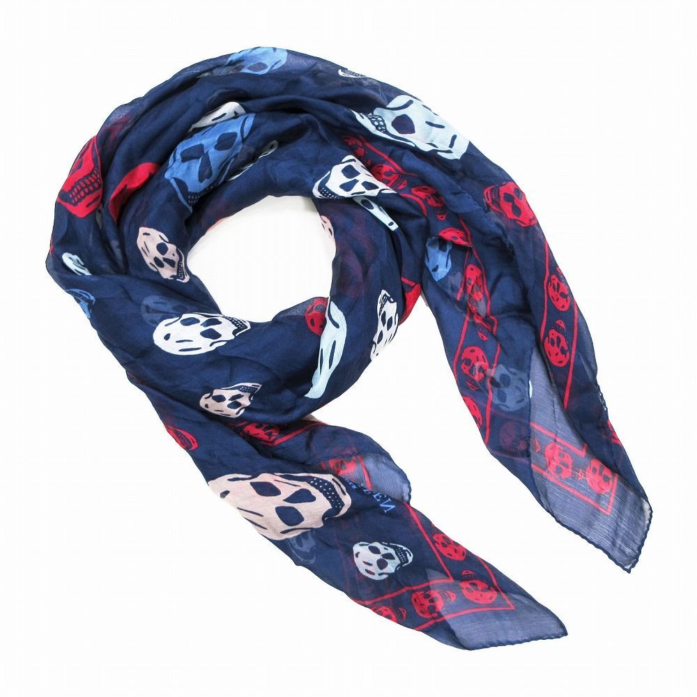 Alexander McQueen 大判スカルストール 【公式通販】