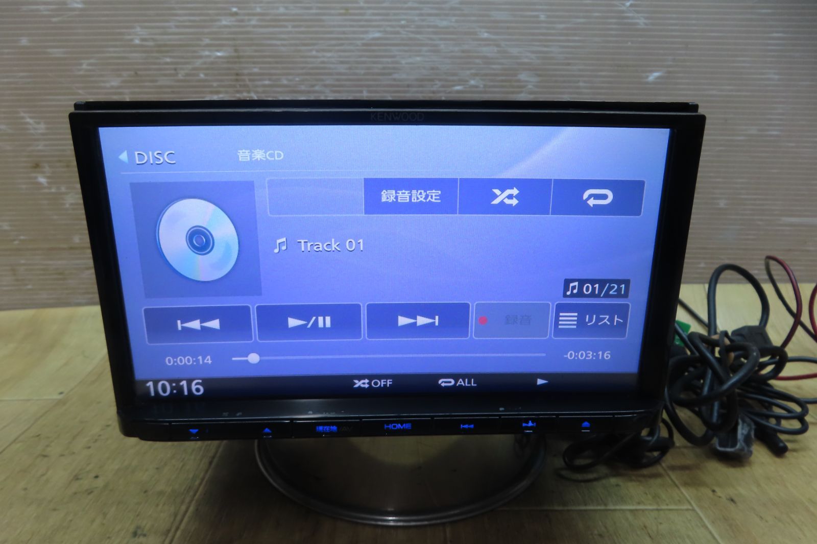 地デジTVワンセグ内蔵 CD再生OK