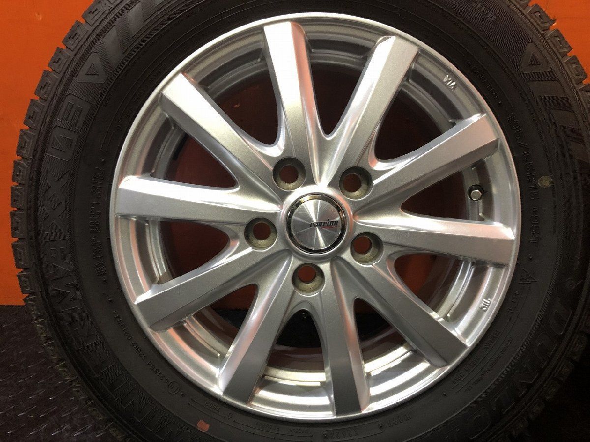 50プリウス 純正アルミ 195/65/15 ヨコハマ スタッドレス バリ溝 50