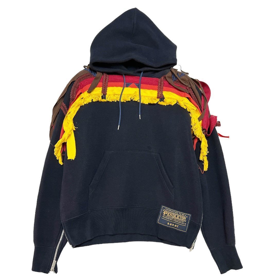 sacai 19SS x PENDLETON Pullover Hoodie -WOMENS- - メルカリ