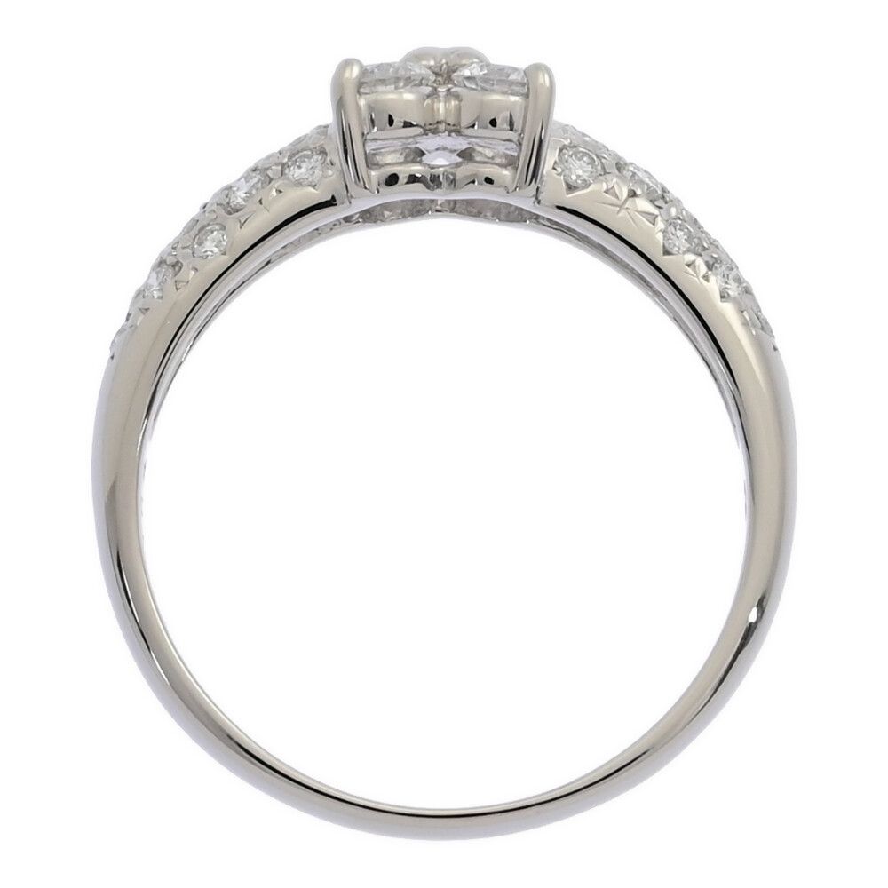 16/美品 田崎真珠 タサキ Pt900 ダイヤ0.516ct リング 指輪 TASAKI タサキ リング 指輪 アコヤ真珠 8.1mm ダイヤモンド