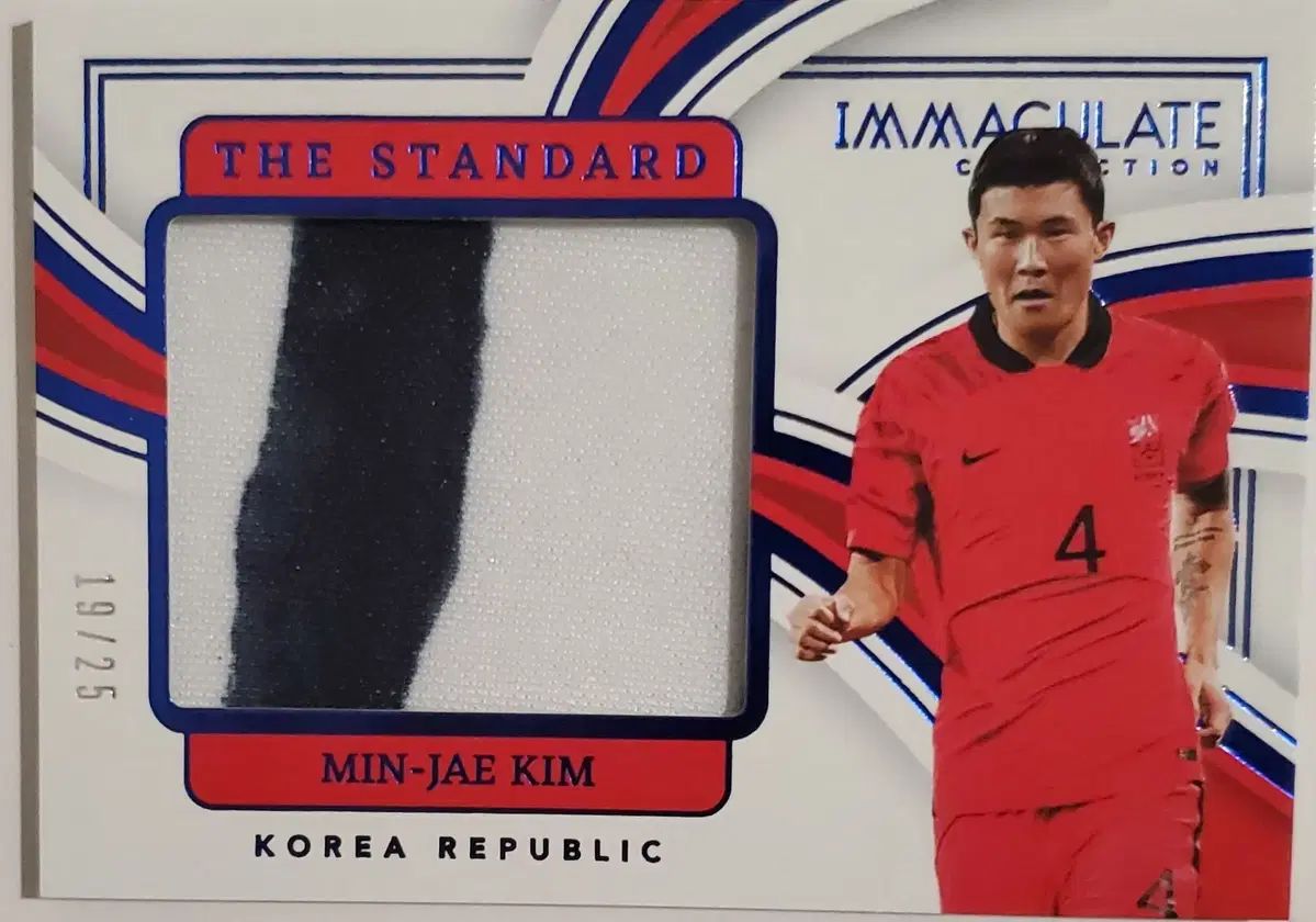 金 玟哉₍キム ミンジェ Panini パニーニ 25 チャン ハンジョン ジャージ サッカーカード