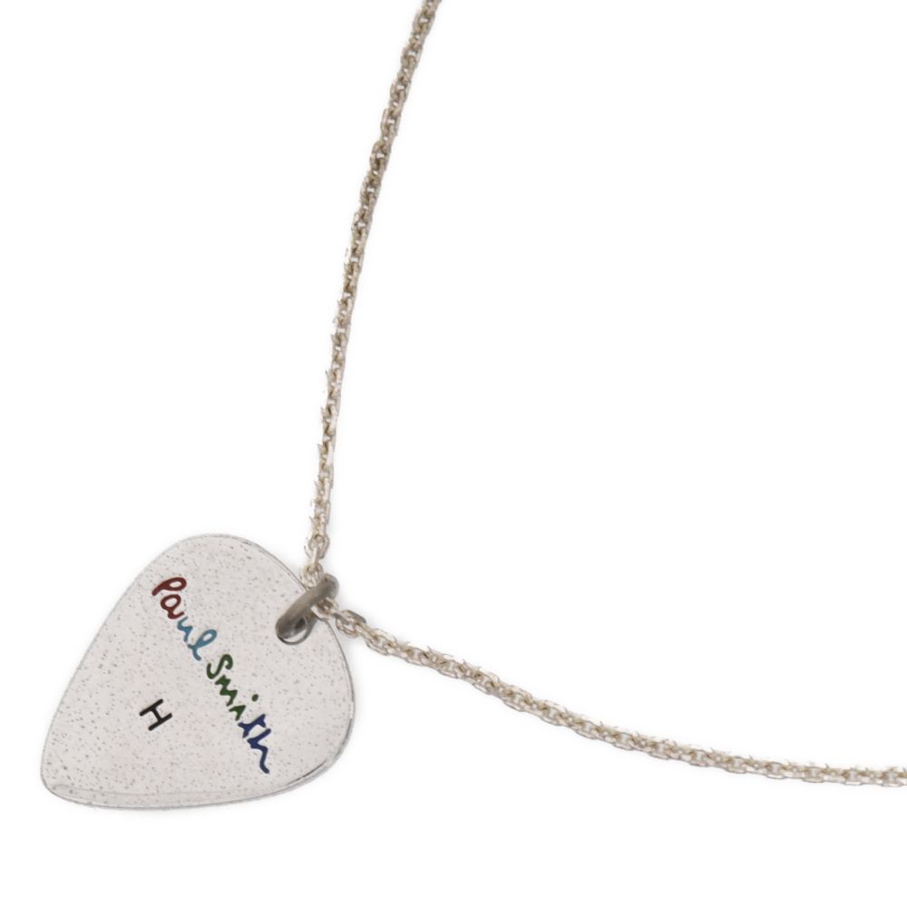Paul Smith (ポールスミス) ギター ピック ネックレス シルバー - メルカリ