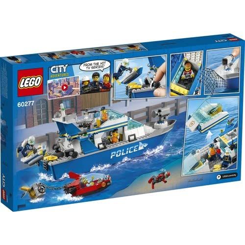 レゴ(LEGO) シティ ポリスパトロールボート 60277 おもちゃ ブロック