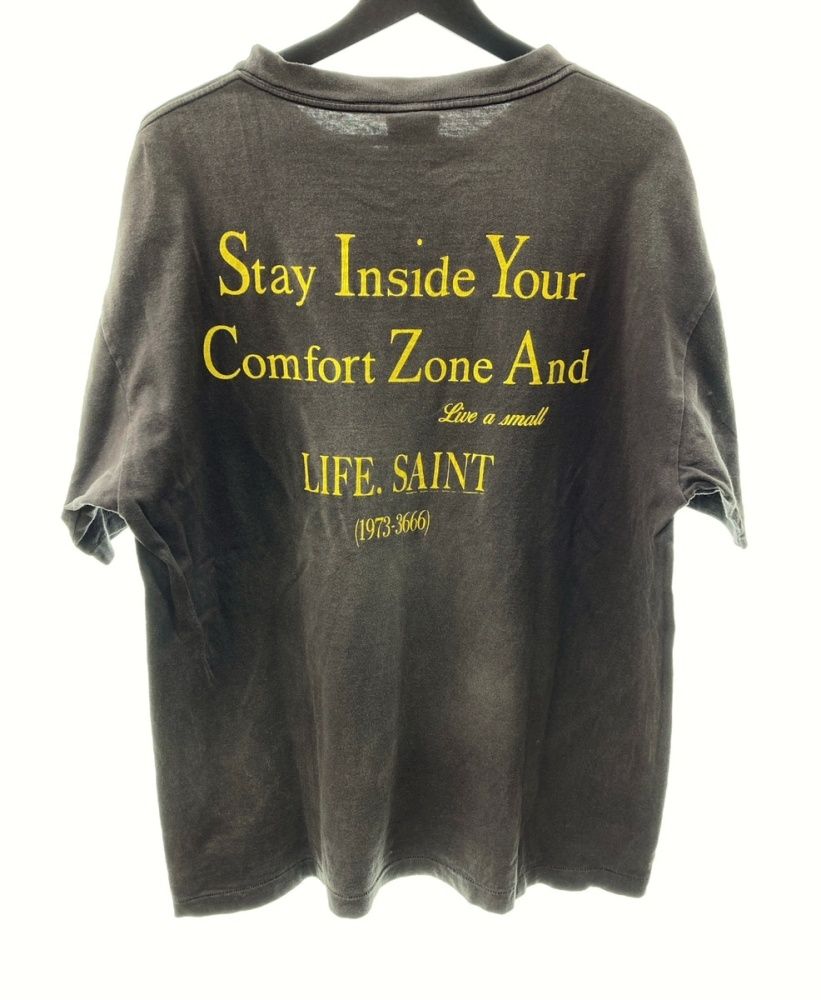 セントマイケル SAINT MICHAEL 22SS NBA NEVER BE ALONE ショートスリーブ プリントTシャツ 半袖 カットソー  クルーネック SM-S22-0000-010 XL Tシャツ プリント グレー 104MT-191 - メルカリ