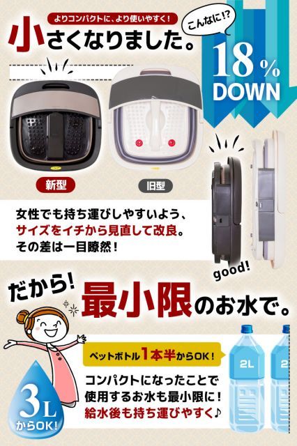 コンパクト設計