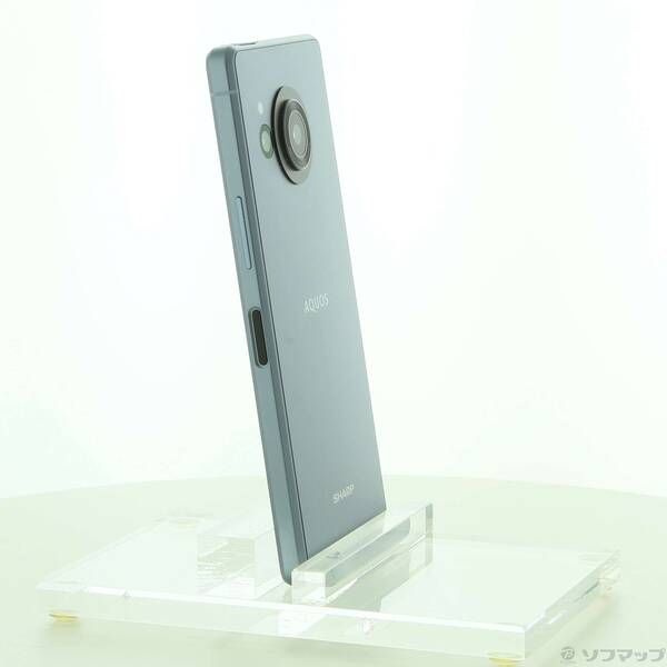 即日発送 美品 SIMフリーAQUOS R8　SH-R80 ブルー AQUOS R8 SH-R80 ブルー【国内版SIMフリー】|中古スマートフォン