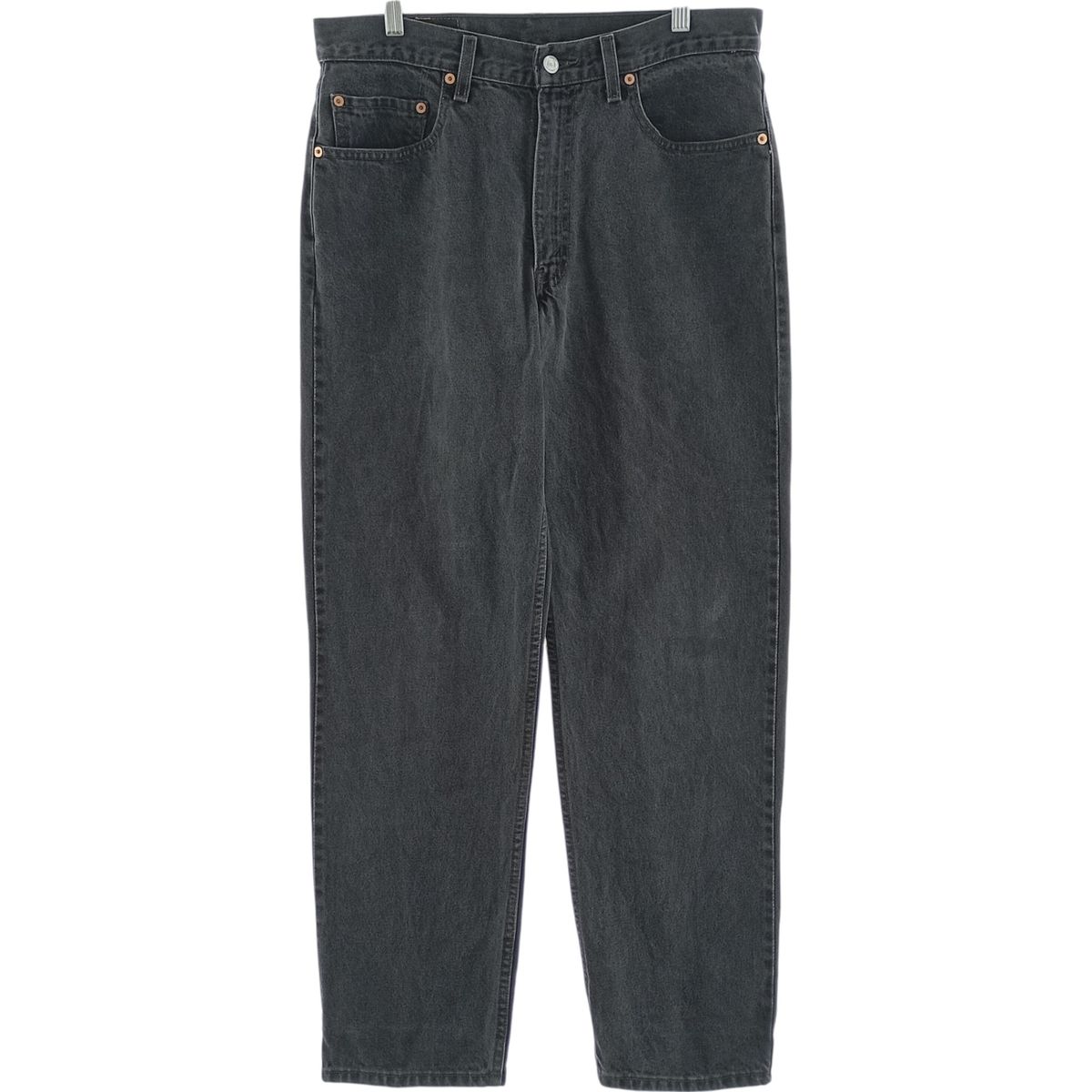 古着 90年代 リーバイス Levi s 550 RELAXED FIT ブラックデニム テーパードデニムパンツ メンズw34相当 ヴィンテージ|eaa417601