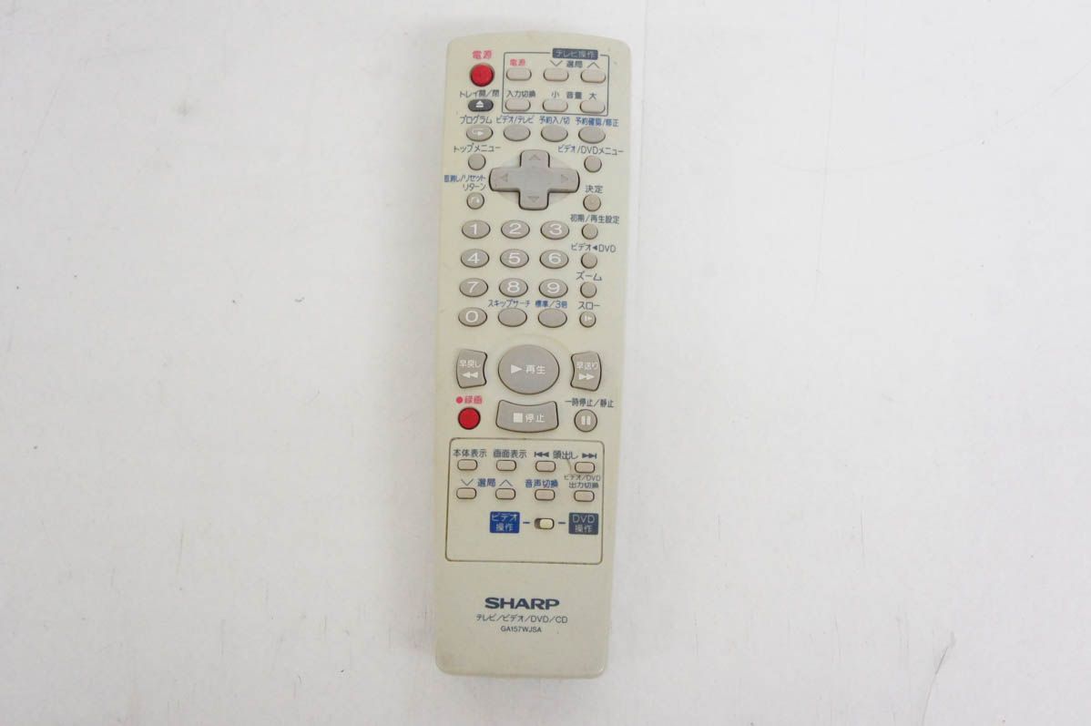 VTR一体型DVDビデオプレーヤー