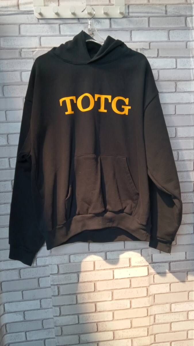 TOTG ディーオーディージー MASHI MASHI LOGO PULLOVER HOODIE パーカー メンズ XLサイズ ブラック