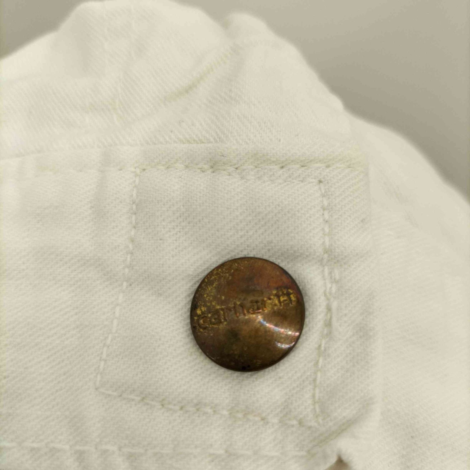 carhartt プリントタグ 70's scovill USA製 ペインター carhartt プリントタグ 70's scovill USA製 ペインター