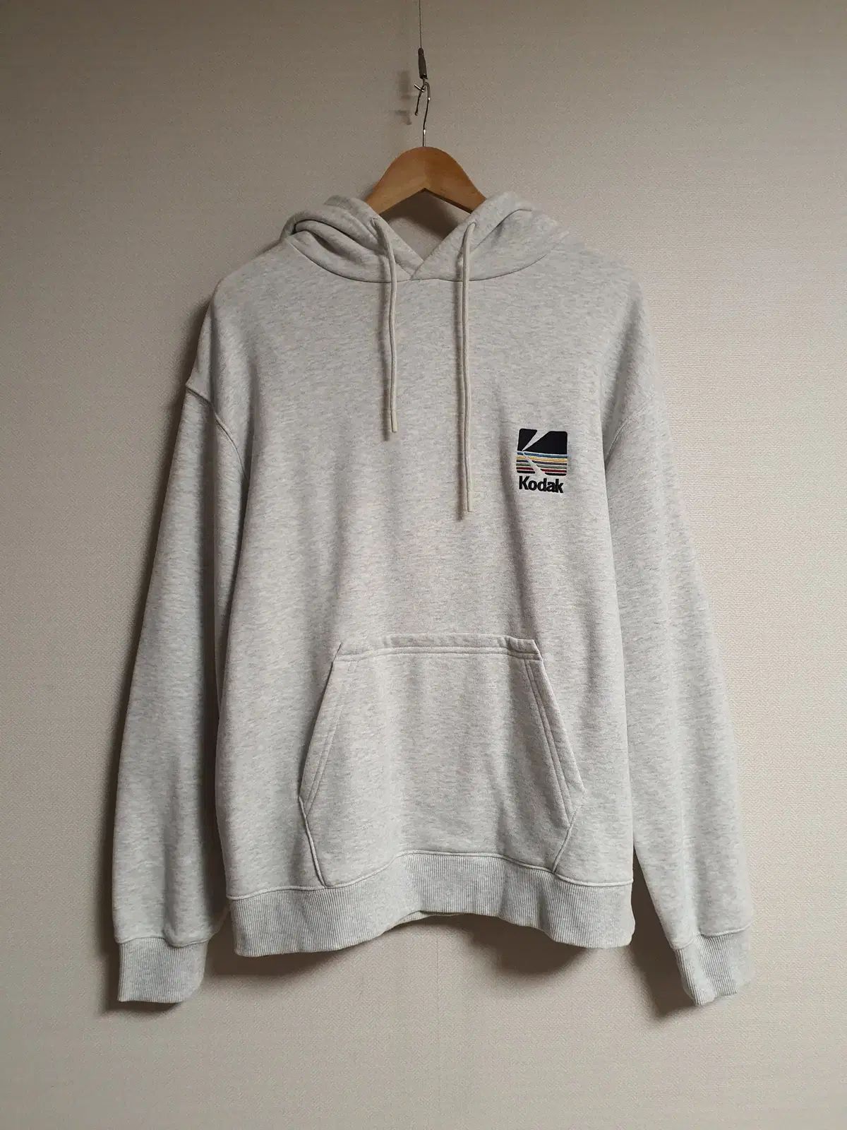 KODAK(コダック) KODAK レインボー 刺繡 ロゴ フード Tシャツ M