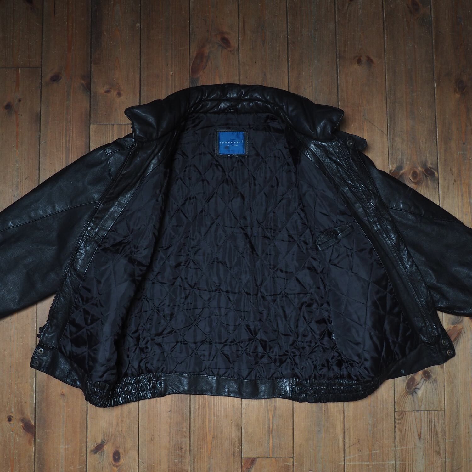 TOWN CRAFT 90s ヴィンテージ レザー ボンバージャケット 【公式通販】