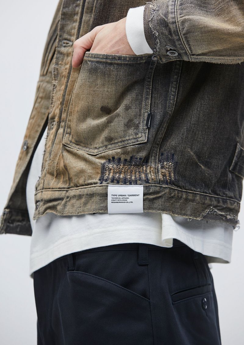 NEIGHBORHOOD SAVAGE DENIM TYPE-1 JACKET MOD デニムジャケット