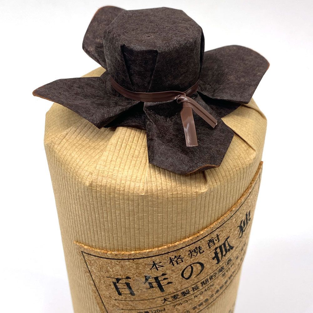 百年の孤独　本格焼酎　大麦製長期貯蔵酒　3本セット　720ml Amazon.co.jp: 黒木本店 百年の孤独 樽熟成 麦焼酎 40度 720ml