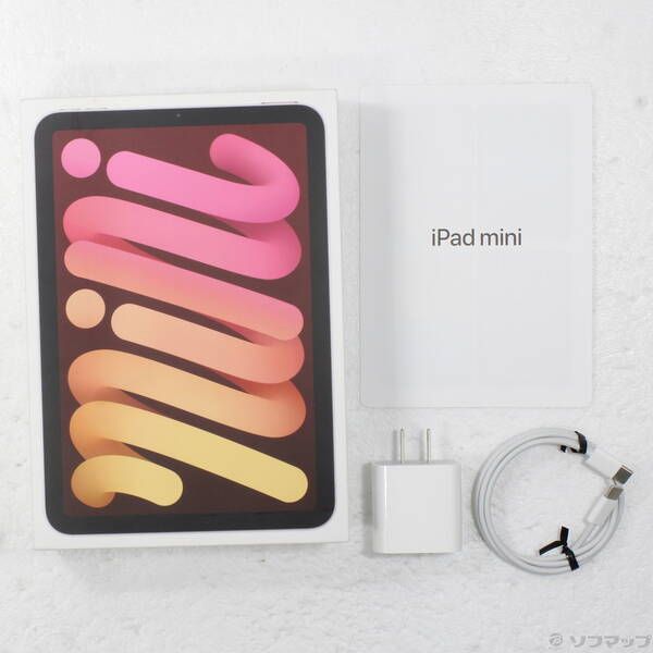 中古品〕 iPad mini 第6世代 256GB ピンク MLWR3J/A Wi-Fi【368】 中古品〕 iPad mini 第6世代 256GB ピンク MLWR3J/A Wi-Fi【368】