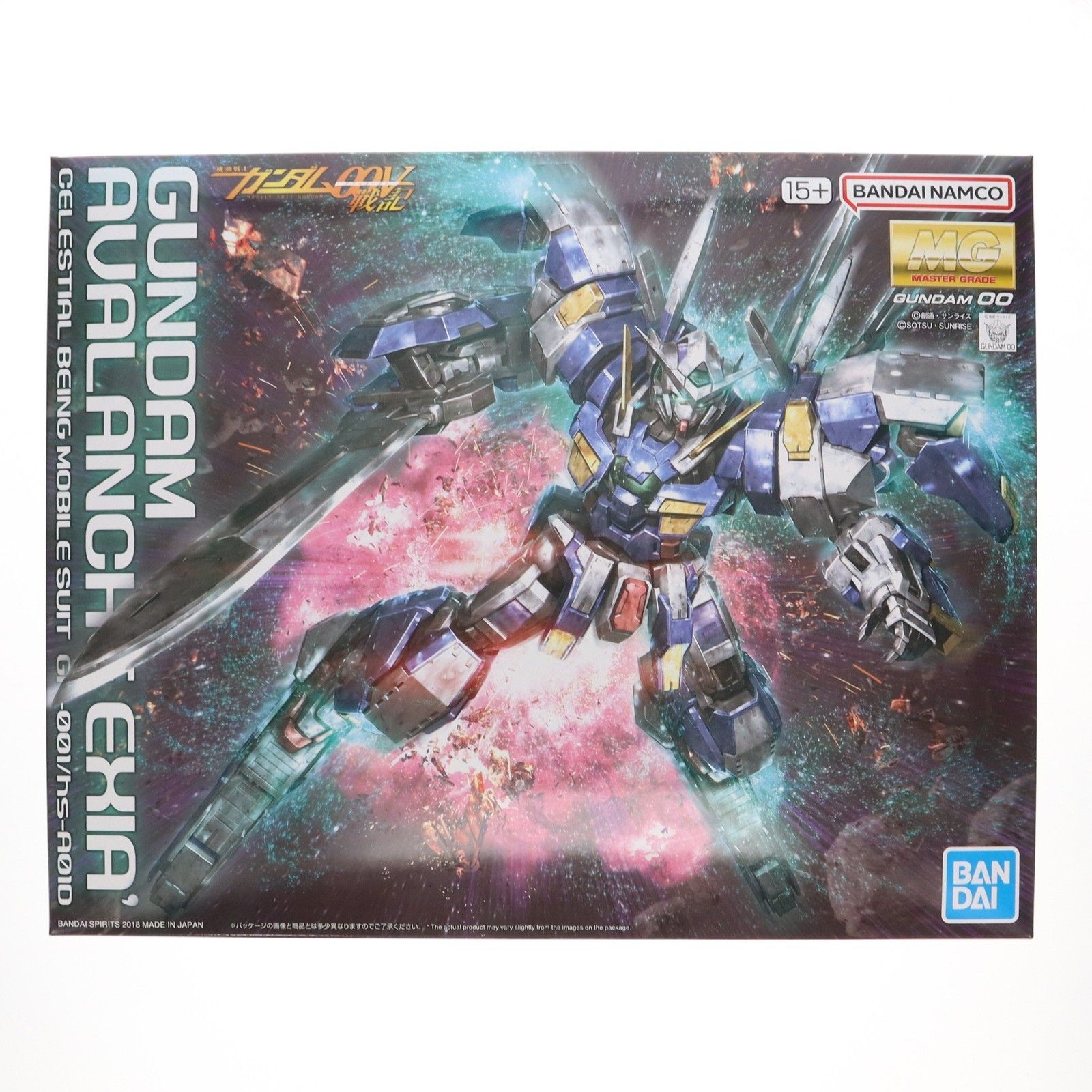 プレミアムバンダイ限定 MG 1/100 GN-001/hs-A01D ガンダム